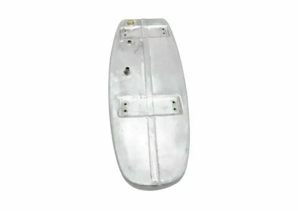 INDIAN SCOUT 101 1920-1923 TANQUE DE GASOLINA/COMBUSTIBLE ACERO CRUDO CON 2 TAPAS/APTO PARA Foto 4 de 4