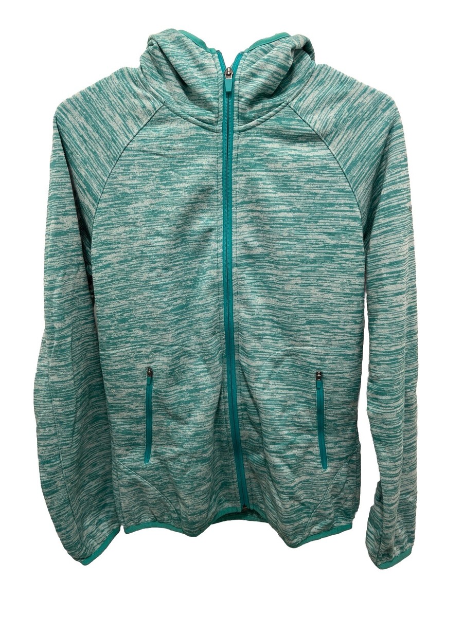 Merrell Sweater Jacket Womens S Heather Blue Weather Full Zip