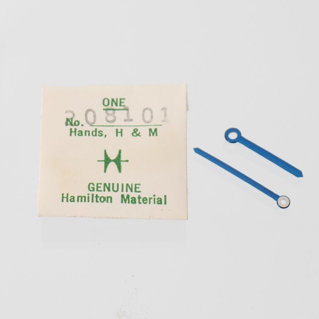 Hamilton Watch Hands No. 208101 Original Pair Hour Minute Watchmaker