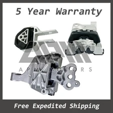 K3949 For 2013-2016 Dodge Dart 2.0L MANUAL Engine & Transmission Mount Kit 3pc