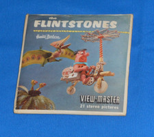 vintage THE FLINTSTONES VIEW-MASTER REELS packet with booklet