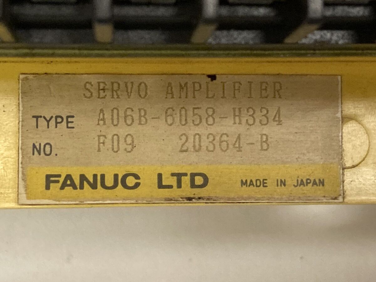 Fanuc,A06B-6058-H334,Servo Amplifier Unit | eBay Fanuc,A06B-6058-H334,Servo Amplifier Unit | eBay