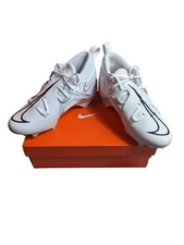 Nike Alpha Menace Pro 3 Mens Football Cleats White/Black CT6649-109 New In Box