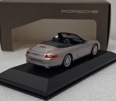 Porsche 911 Carrera S 1/43 シルバー Porsche 911 996 Carrera Cabriolet 2001 Silver 1:43 Minichamps WAP