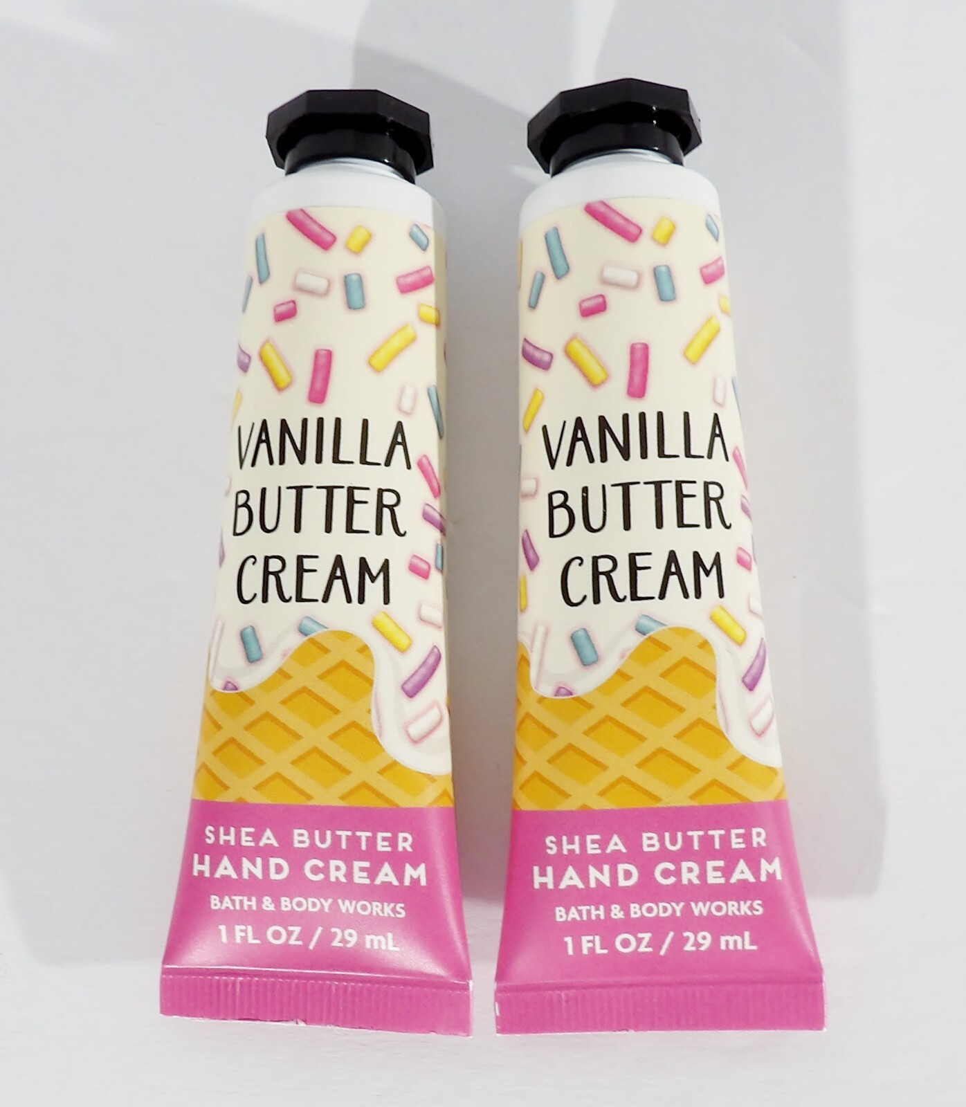 2 Bath & Body Works VANILLA BUTTERCREAM Hand Cream 1 oz NEW eBay