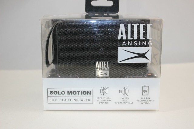 altec lansing solo motion bluetooth speaker
