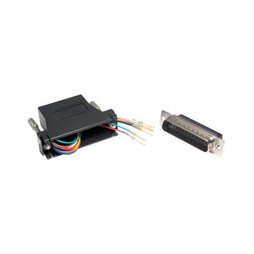 GP97 25 Vie Maschio DB25 A RJ45 8 Pin Presa Modulare Adattatore - Foto 2 di 2