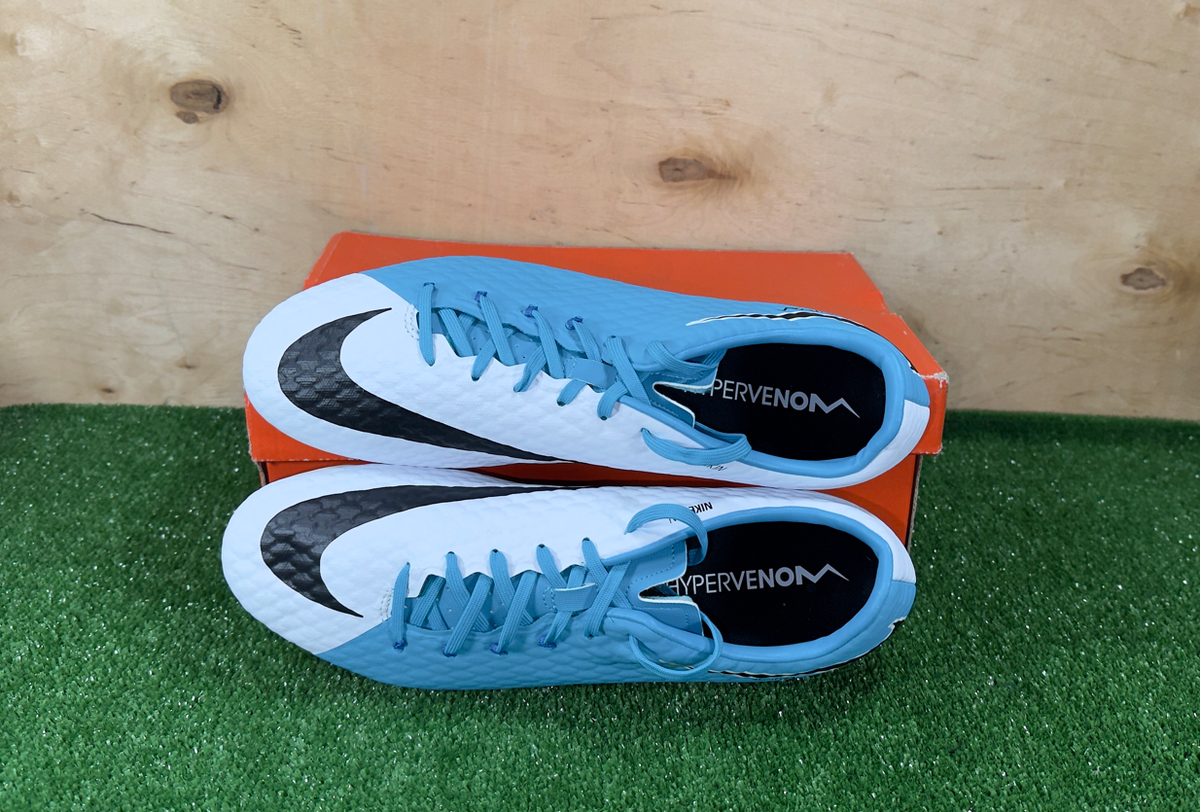 Nike Hypervenom Phelon III FG 852556-104 White boots Cleats mens