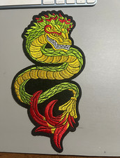 Quetzalcóatl, Kukulkán, parche grande, 9 pulgadas, hecho en México, azteca, maya, (#24)