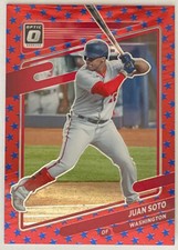 Juan Soto 2021 Donruss Optic Liberty Prizm #191 (13/45) - Nationals MLB