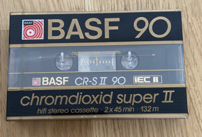 BASF CR-S II 90 chromdioxid super II 90 - Neu & Verschweißt