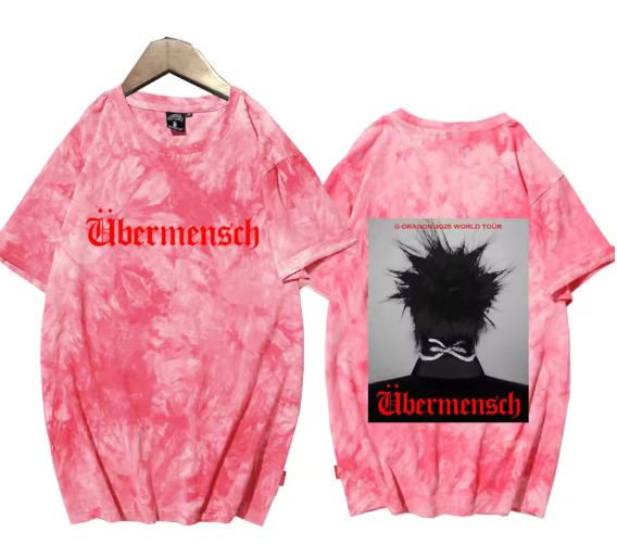 G-DRAGON 'ÜBERMENSCH 2025 World Tour' V.I.P Fan Merch T-Shirt