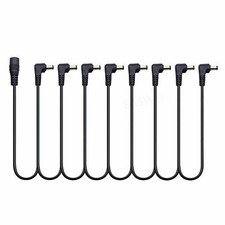 Guitar Pedal Daisy Chain 5 Way Powers Cord Supply Splitter Cable