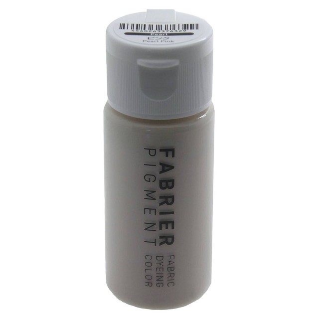 Seiwa Fabrier Pearl Pink Pigment Color Dye 35ml Leathercraft & Fabric Paint Seiwa Fabrier Pearl Pink Pigment Color Dye 35ml Leathercraft & Fabric Paint