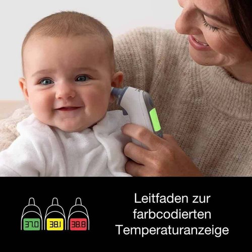 Braun ThermoScan 7+ Ear Thermometer Age Precision with Night Mode G - Picture 7 of 10