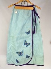 NOS Vintage 1960s Wrap Skirt Butterfly Hippy Retro Mid Century size 6 hippy