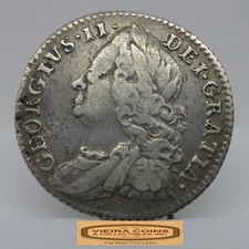 1758 Great Britain Silver 6 Pence - #C52669NQ