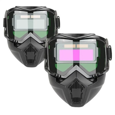 Auto Darkening Welding Glasses Adjustable Band Detachable Welder Mask Impact