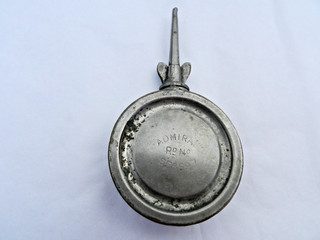 RARE VINTAGE "ADMIRAL" BICYCLE OIL CAN Rd No 556597 Working Order.