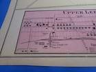 1873 - PECKVILLE / UPPER LEHIGH PA- ORIGINAL MAP  - A. POMEROY - VG — photo 3