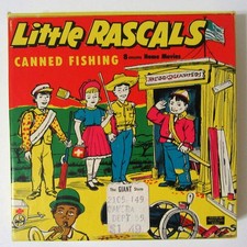 LITTLE RASCALS - Movie Film - 8 MM - 514 CANNED FISHING - In Box