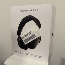 Bowers  Wilkins - B W Px8 S2 Over-Ear Wireless Bluetooth Headphones Onyx Black
