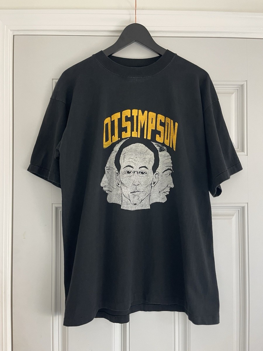 Vintage OJ Simpson Trial Free OJ Don't Squeeze The Juice T Shirt