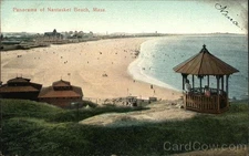 Nantasket Beach,MA Panorama View Beach Plymouth County Metropolitan News Co.
