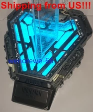 US Stock!!! (No Helmet) 1/1 Iron Man MK50 Helmet Base Stand LED Reactor Bracket