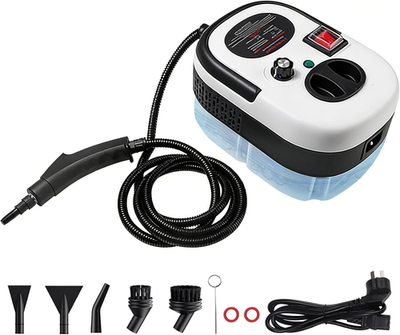 #ad #ad Portable Steam Cleaner with 8 Accessories 15S Heat Up 6 Level Handle $118.74