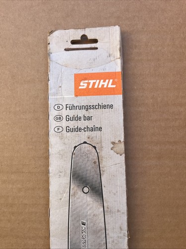 Barra motosega Stihl OEM 14" 3005 008 3909 passo 3/8" - calibro .043" - 50 - NUOVO - Foto 2 di 4