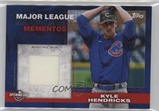 2022 Topps Opening Day Major League Mementos Relics Kyle Hendricks #MLMR-KH 15bk