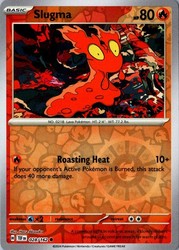 Slugma 028/162 Temporal Forces Reverse Holo NM