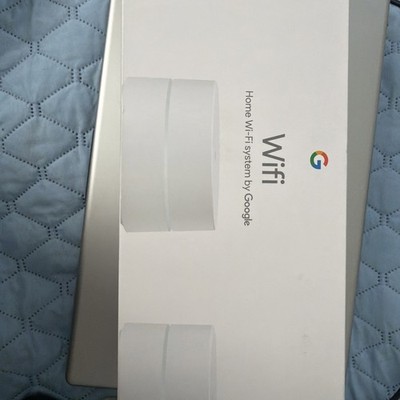 Google WiFi Router AC1200 Mesh System 3-Pack Home Wi-Fi Mesh Network set
