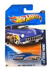 2011 Hot Wheels '49 Drag Merc Blue Walmart Exclusive 122/244 V0007 New