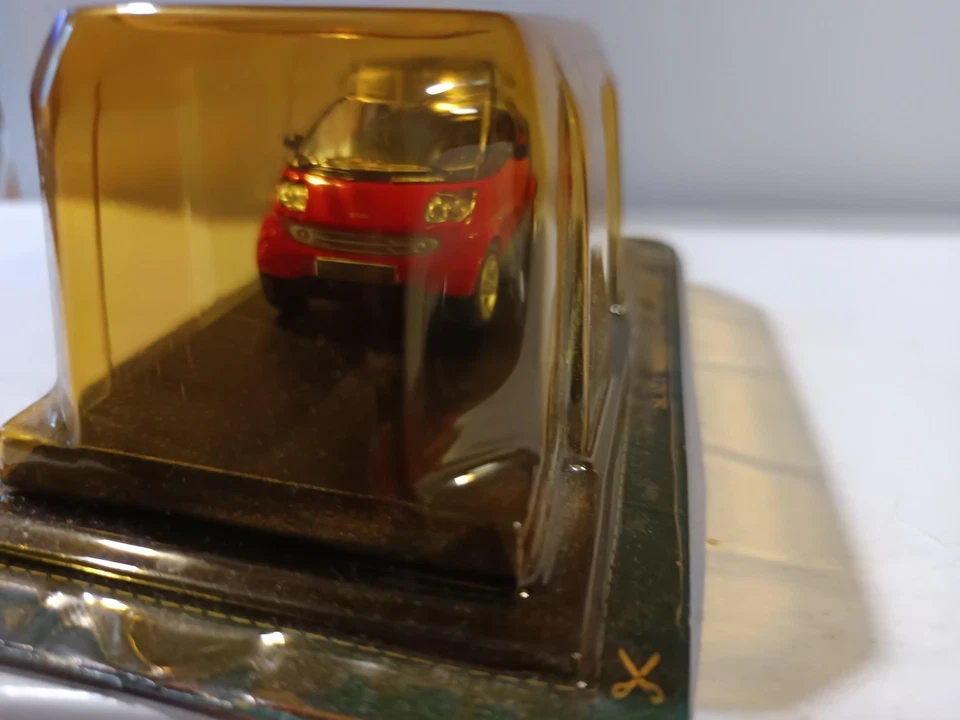 1/43 SMART CITY CABRIO ROUGE DEL PRADO SOUS BLISTER - Photo 3/4