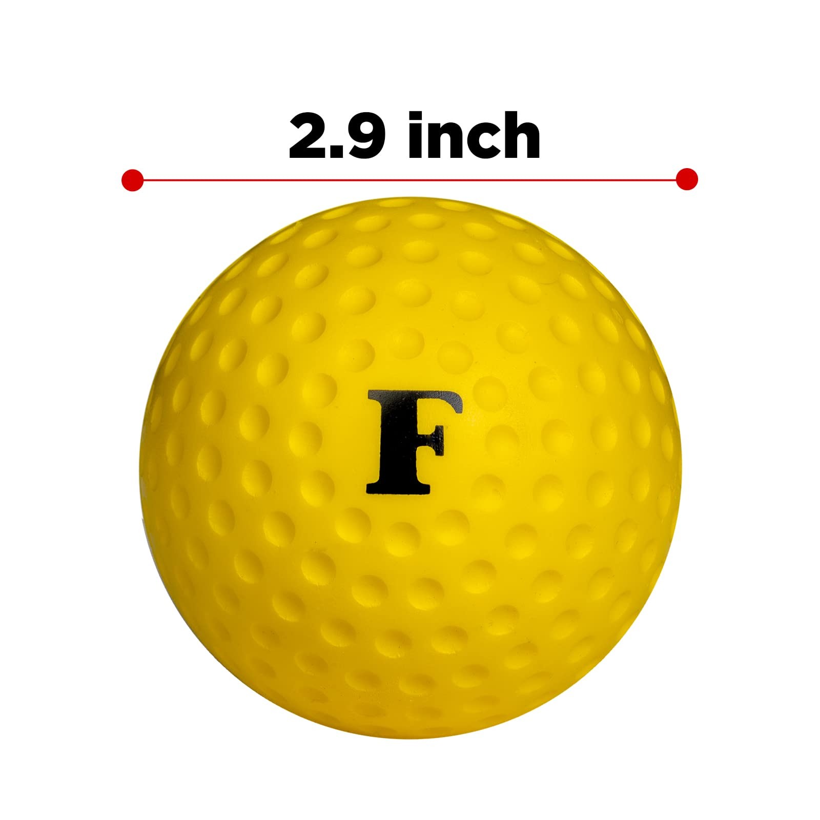 9-Inch Sting-Free Dimpled Baseballs, 1 oz, 2.9 Inches Diameter, 20 pcs per Pa...