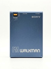 Rare Sony FM Walkman SRF-F1 Personal Stereo Receiver Blue TESTED WORKING w/Video