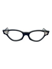 AMERICAN OPTICAL 60S CAT EYE Sunglasses, Wellington, Plastic, Men's