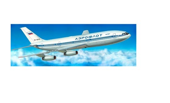 Zvezda 7001 - 1/144 Ilyushin Il-86 Passenger Aircraft - New