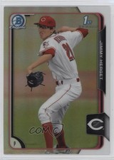2015 Bowman Draft Chrome Refractor Jimmy Herget #30 g6p