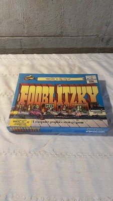 Fooblitzky IBM PC Brand New NOS Infocom RARE Floppy Disk Game See Pics
