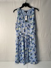 NWT Banana Republic Multicolor Floral Women's V-Neck Sundress, Sz. 10