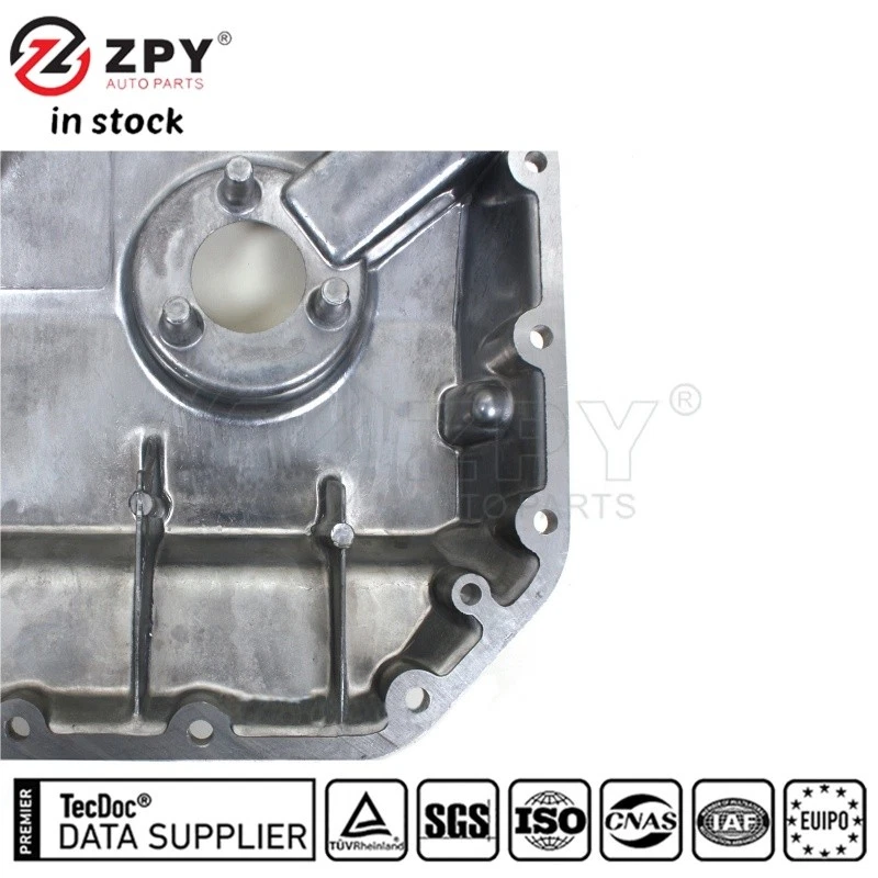 ZPY Engine Oil Pan For Audi S4 2.7L A4 A6 2.8L 1998-2005 Volkswagen Passat 2.8L - Image 4 of 4
