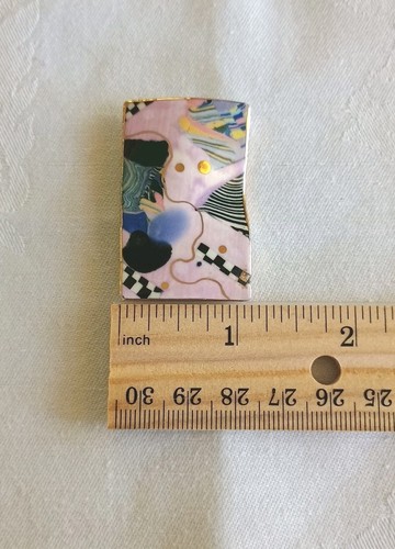 Cynthia Chuang Jewelry 10 Pin Abstract Multicolor - Picture 3 of 6
