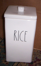 Rae Dunn Artisan Collection By Magenta Rice Canister UNUSED