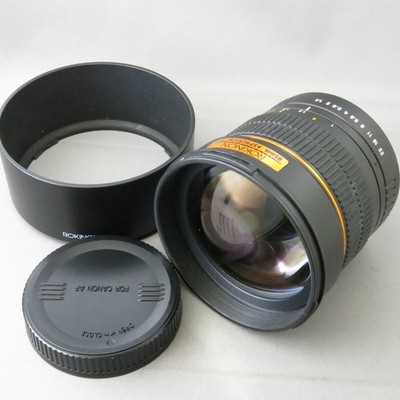 ROKINON 85mm F1.4 for Canon EF Canon EF-Mount (Canon) NO.8384 (Made by SAMYANG)
