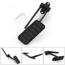 Universal Aluminum Adjustabl Accelerator Gas Pedal Throttle Pedal Assembly Black