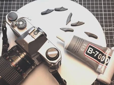 Pentax K1000 Film Advance Lever Housing Cover Repair Part