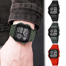Men Women Fashion Digital Watch with Stopwatch Alarm Digital Wrist Watches Gift